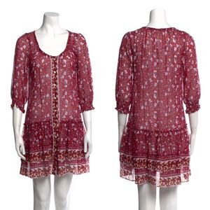 Poupette St Barth Pippa Dress Pink Poppy